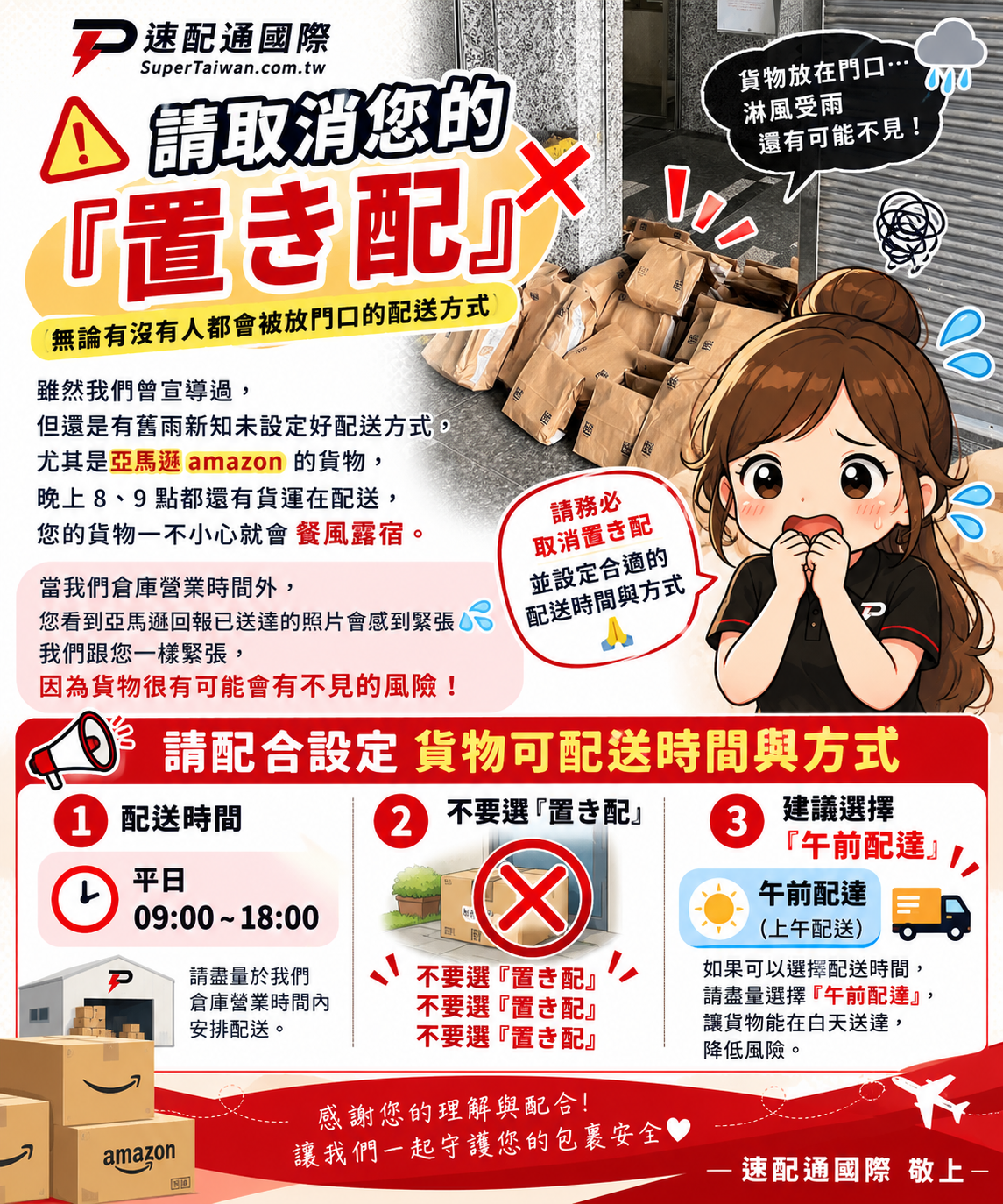 📦 日本網購族注意！你的包裹可能正在門口過夜！😱